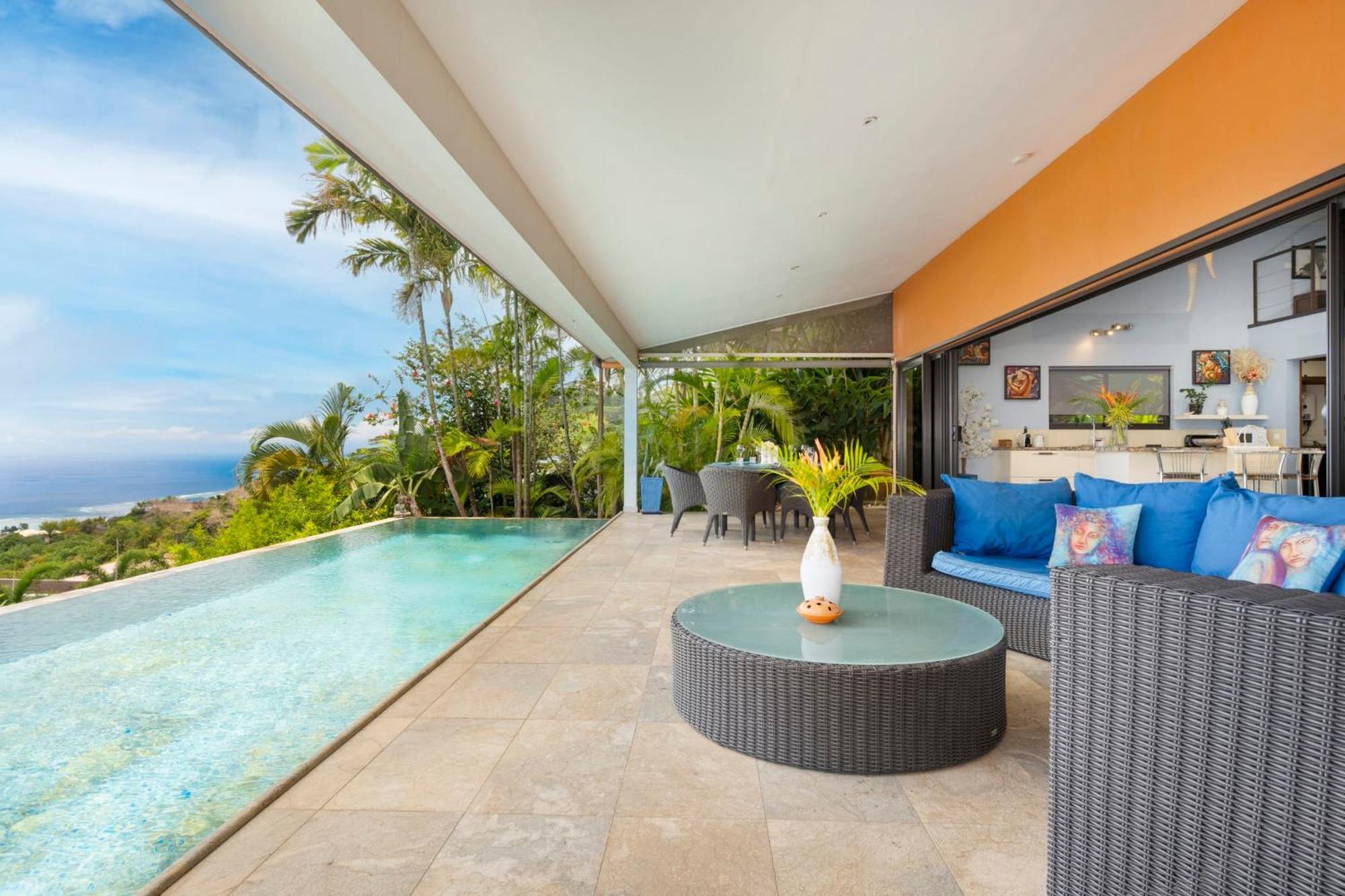 Magnifique Villa Vue Mer Exceptionnelle - Ireina Punaauia  Exteriör bild